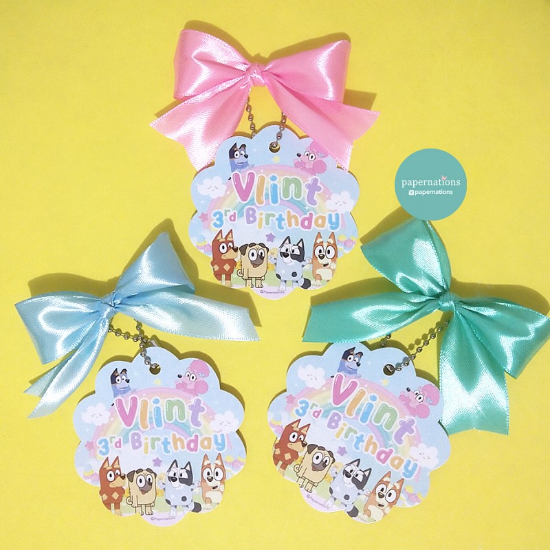 Bluey Souvenir Tag